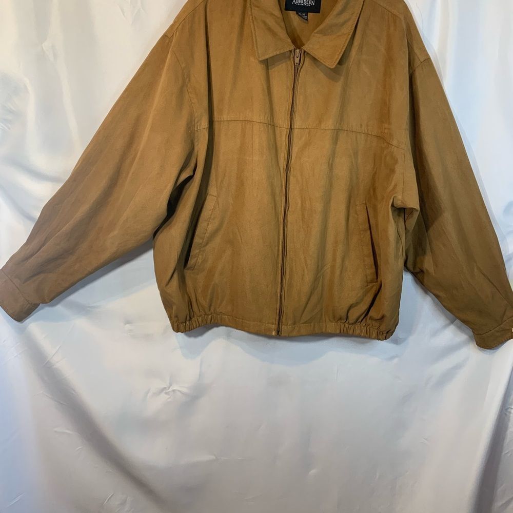 Men’s Aberdeen Brown Bomber Jacket sz XL